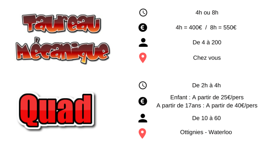 taureau mecanique prix